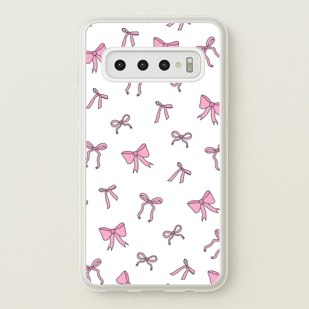 Coquette Variety Pink Bows Pattern Phone Case