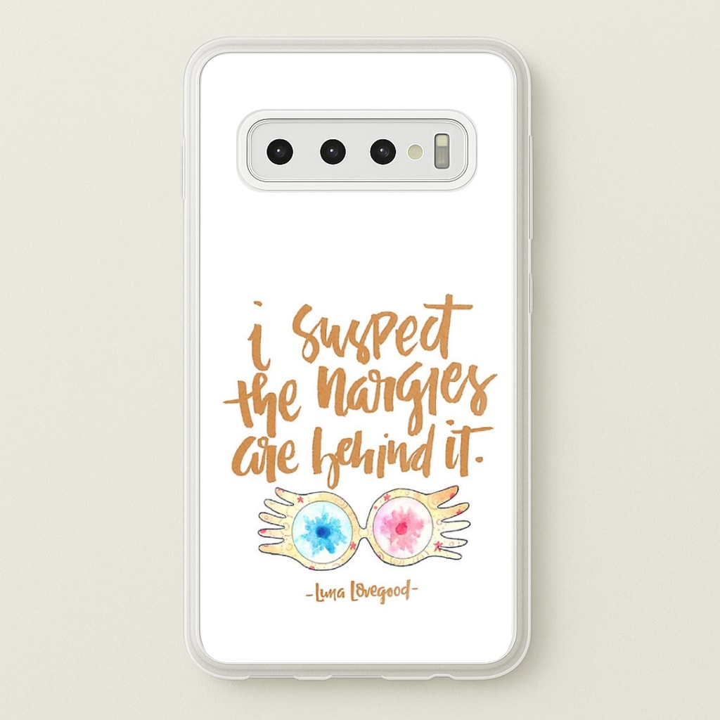 I Suspect The Nargles Are Behind It Phone Case