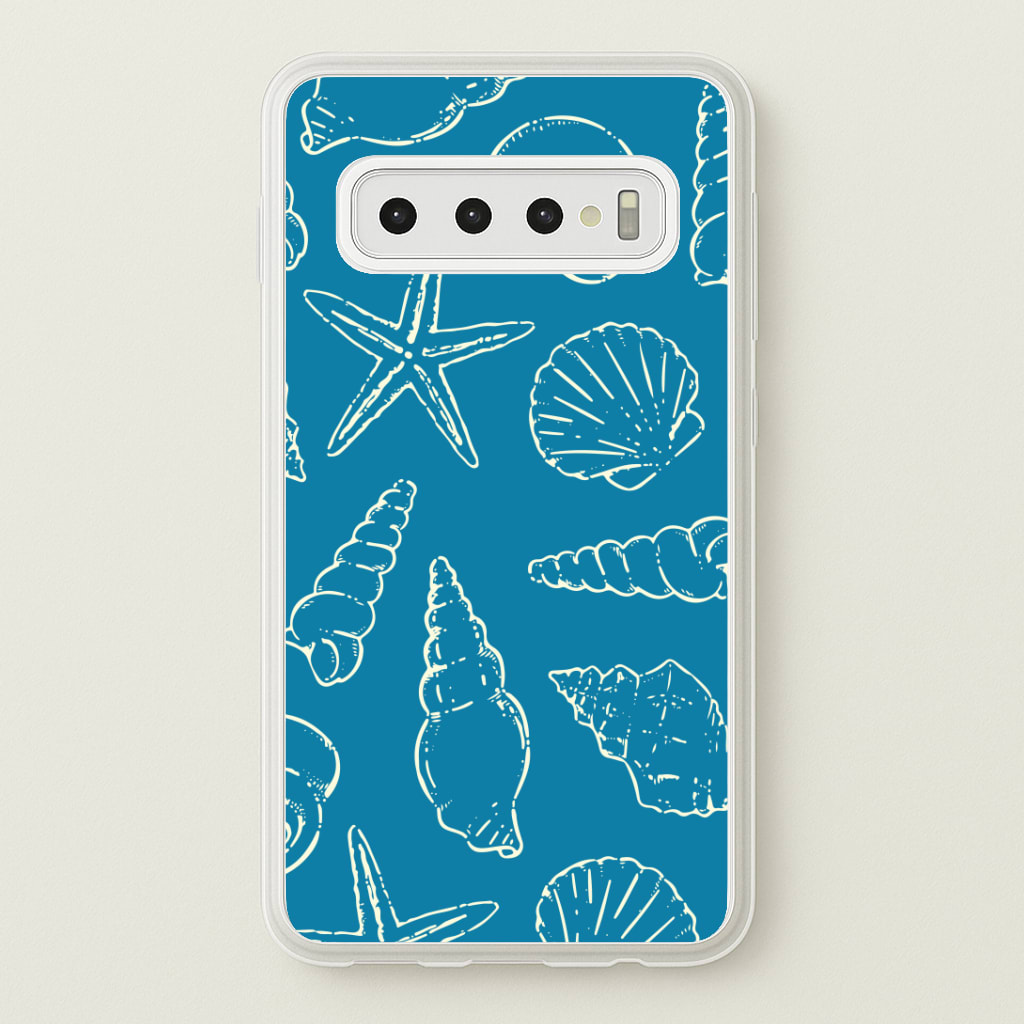 Sketched Shells Pattern Phone Case