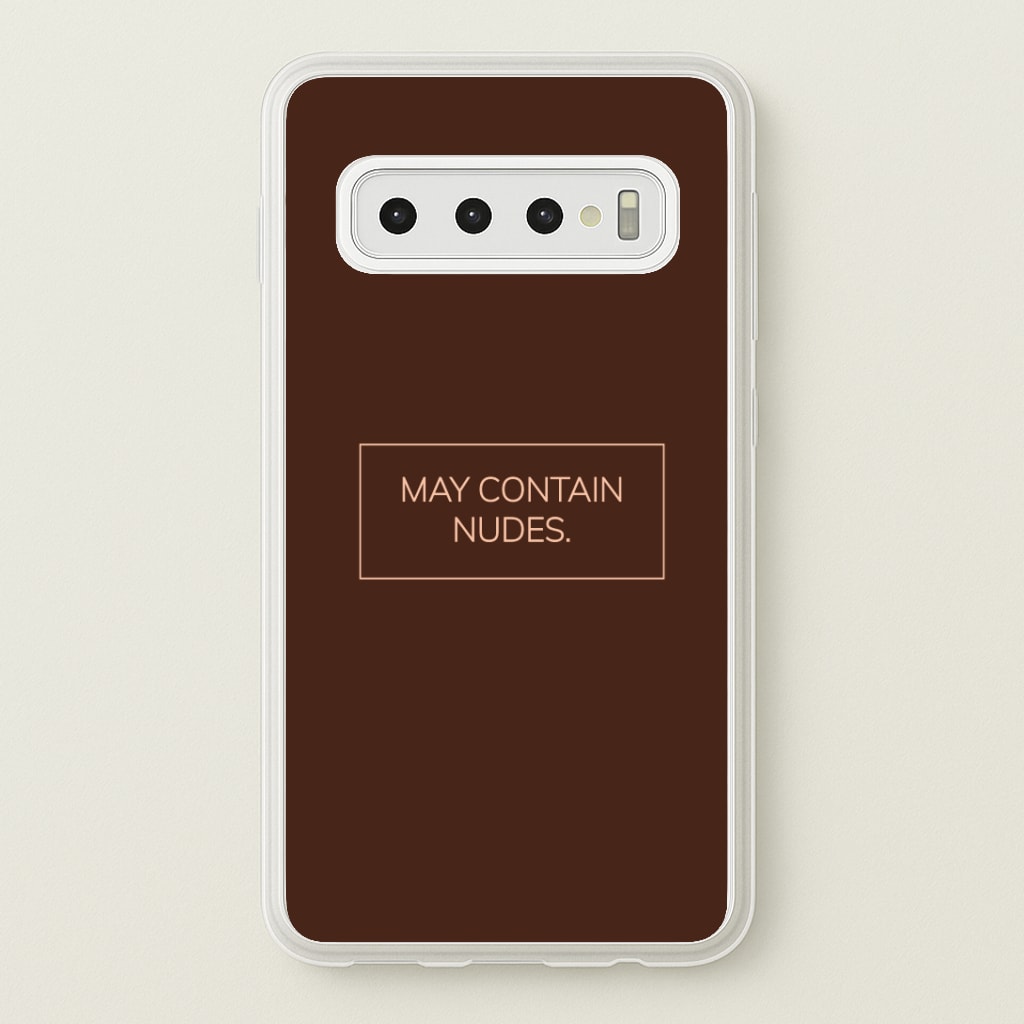 May Contain Nudes Phone Case