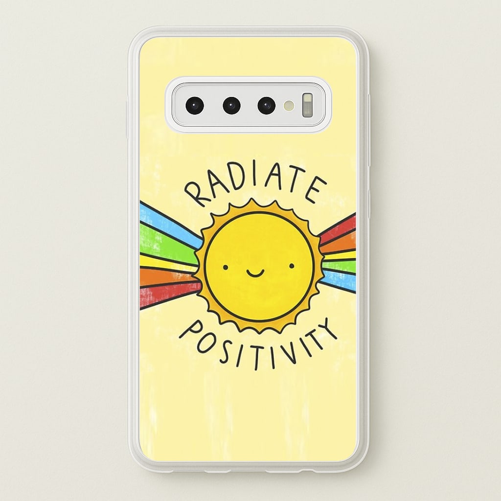 Radiate Positivity Sunshine - Positivity Phone Case