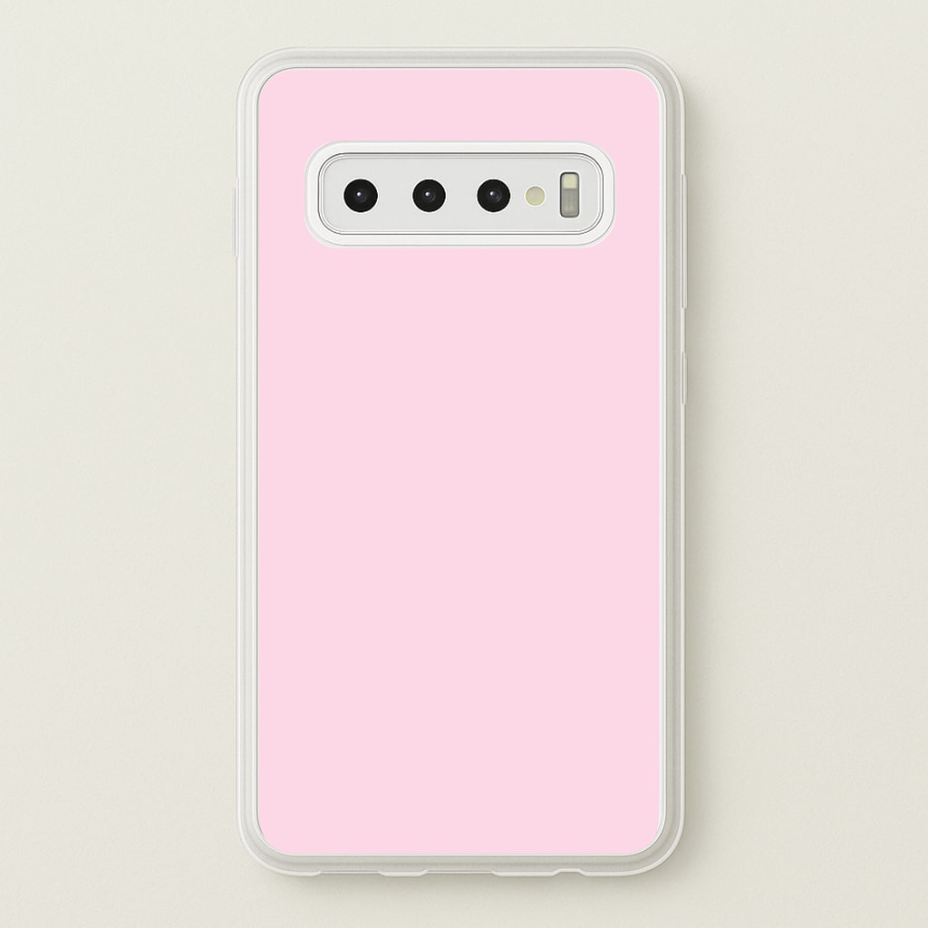 Back To Casics - Pretty Pastels - Plain Pink Phone Case