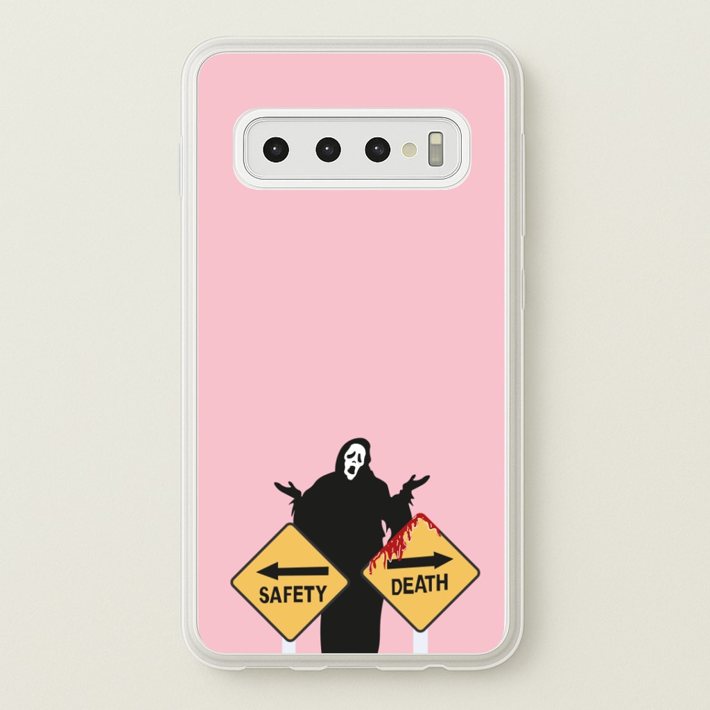 Safety Or Death - Scream Phone Case