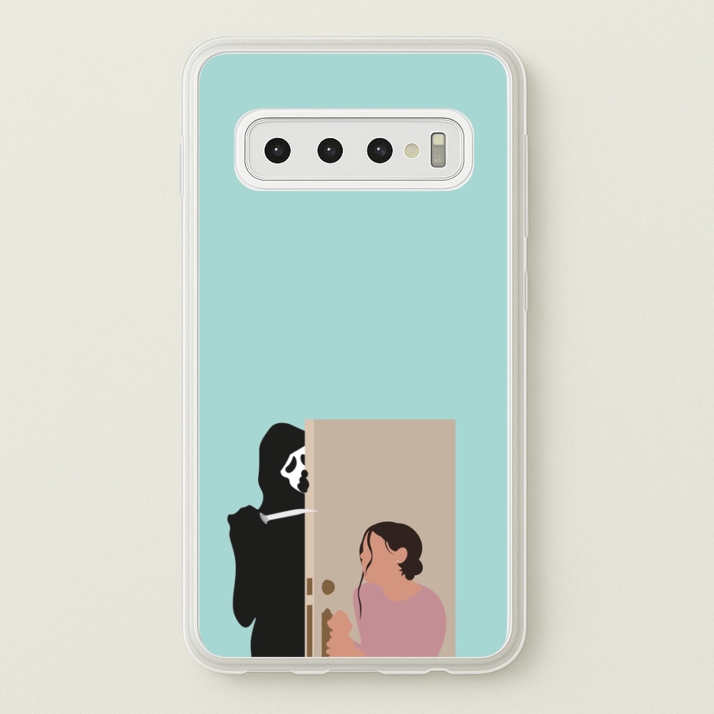Tara And Ghostface - Scream Phone Case