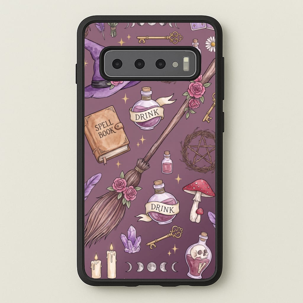 Dusty Violet Witchcraft Phone Case