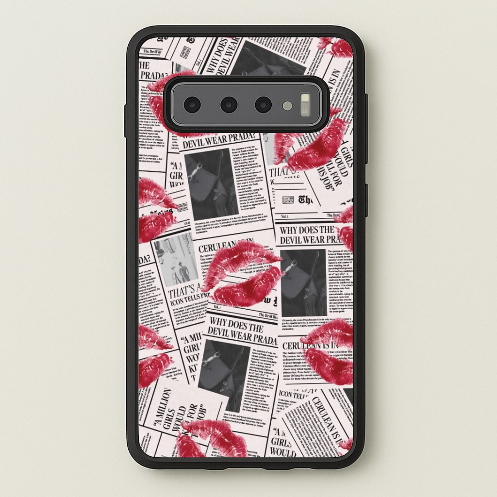 Front Page Kisses Phone Case