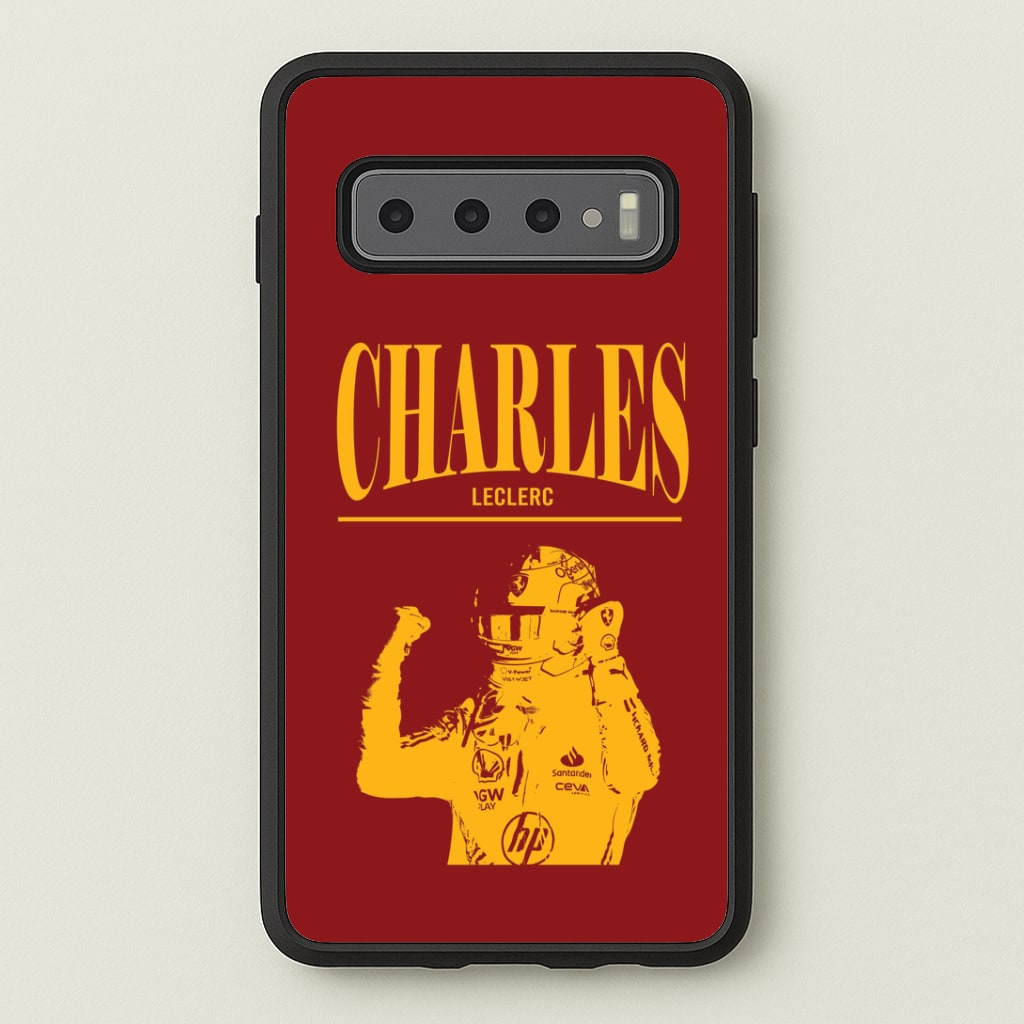 Charles Red And Gold Phone Case