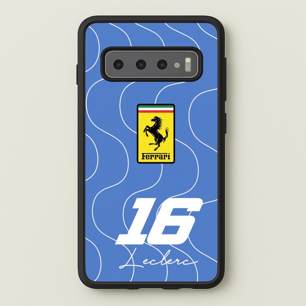 Blue 16 - Leclerc Phone Case