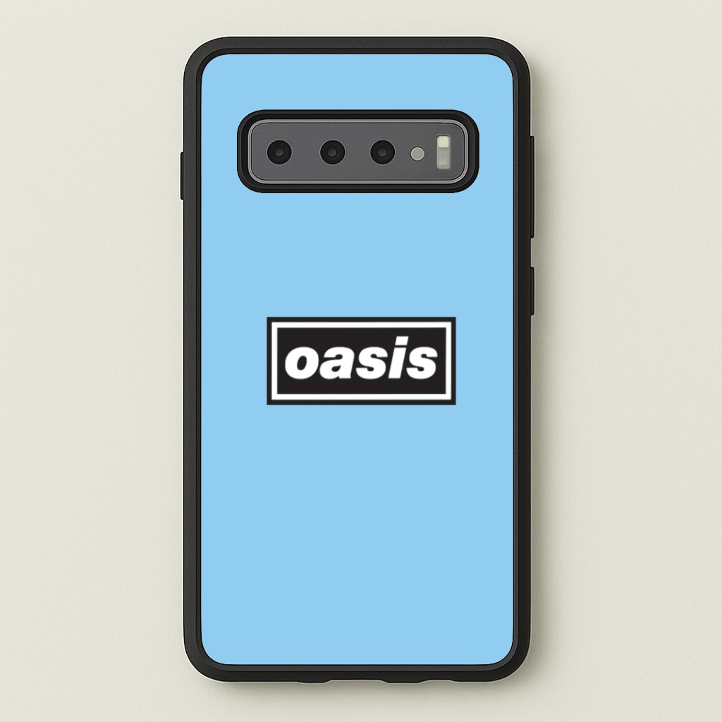 Band Name Blue Phone Case