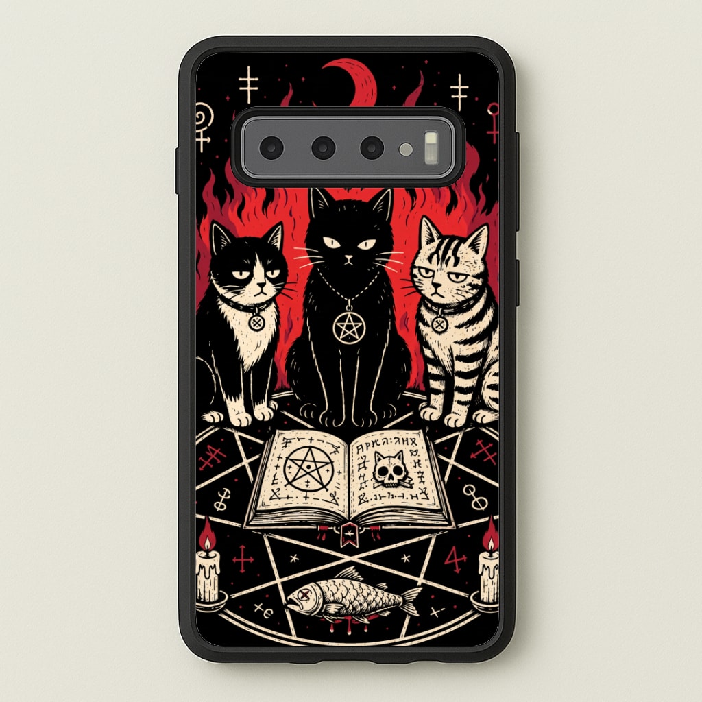 Occult Cat Coven Phone Case