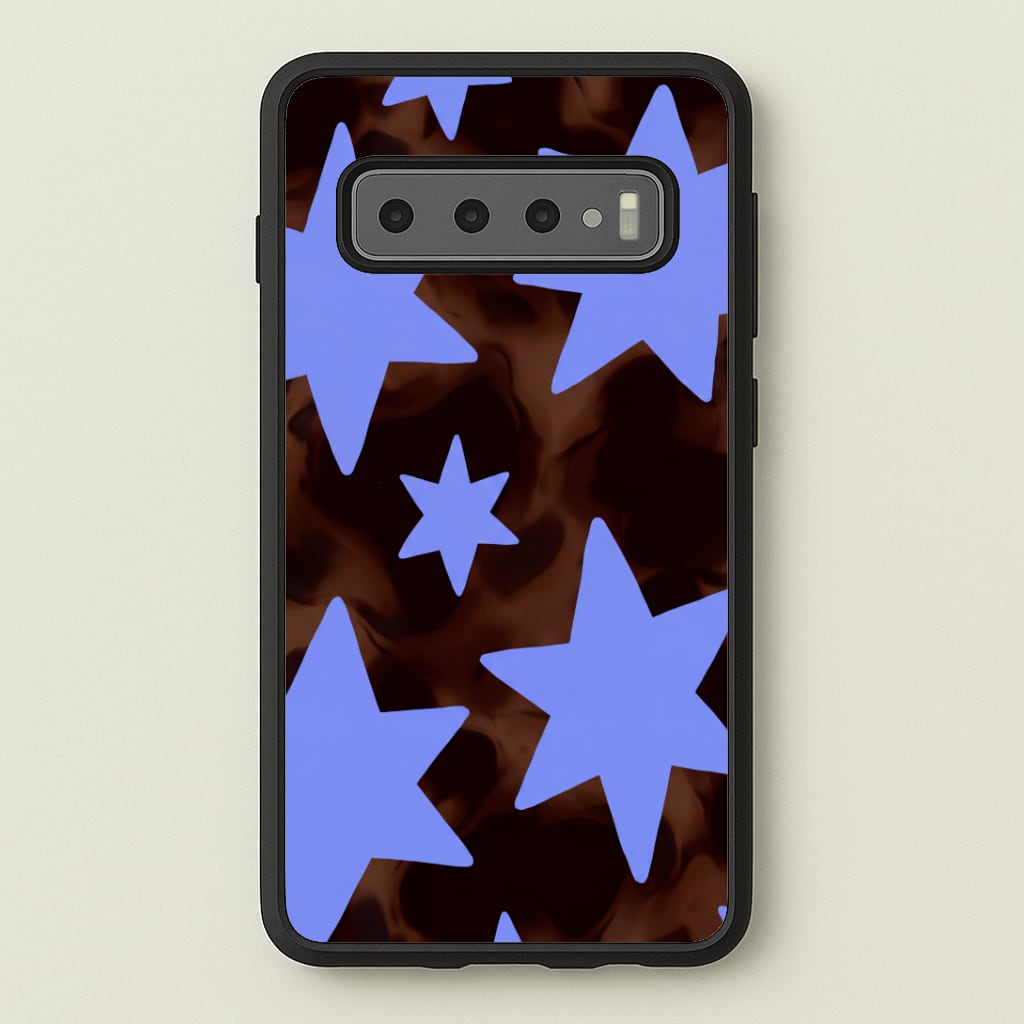 Tortoiseshell Star Scatter Phone Case