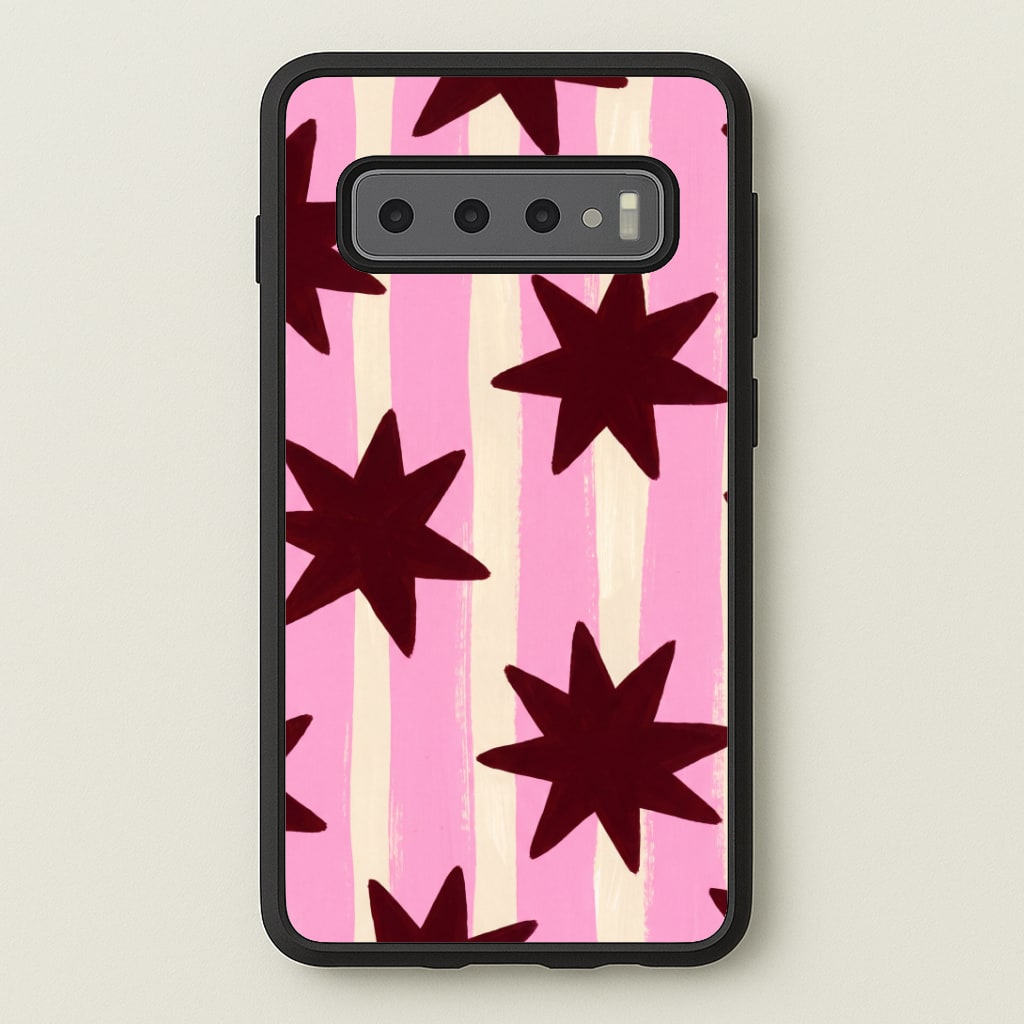 Painted Stripes And Stars Phone Case