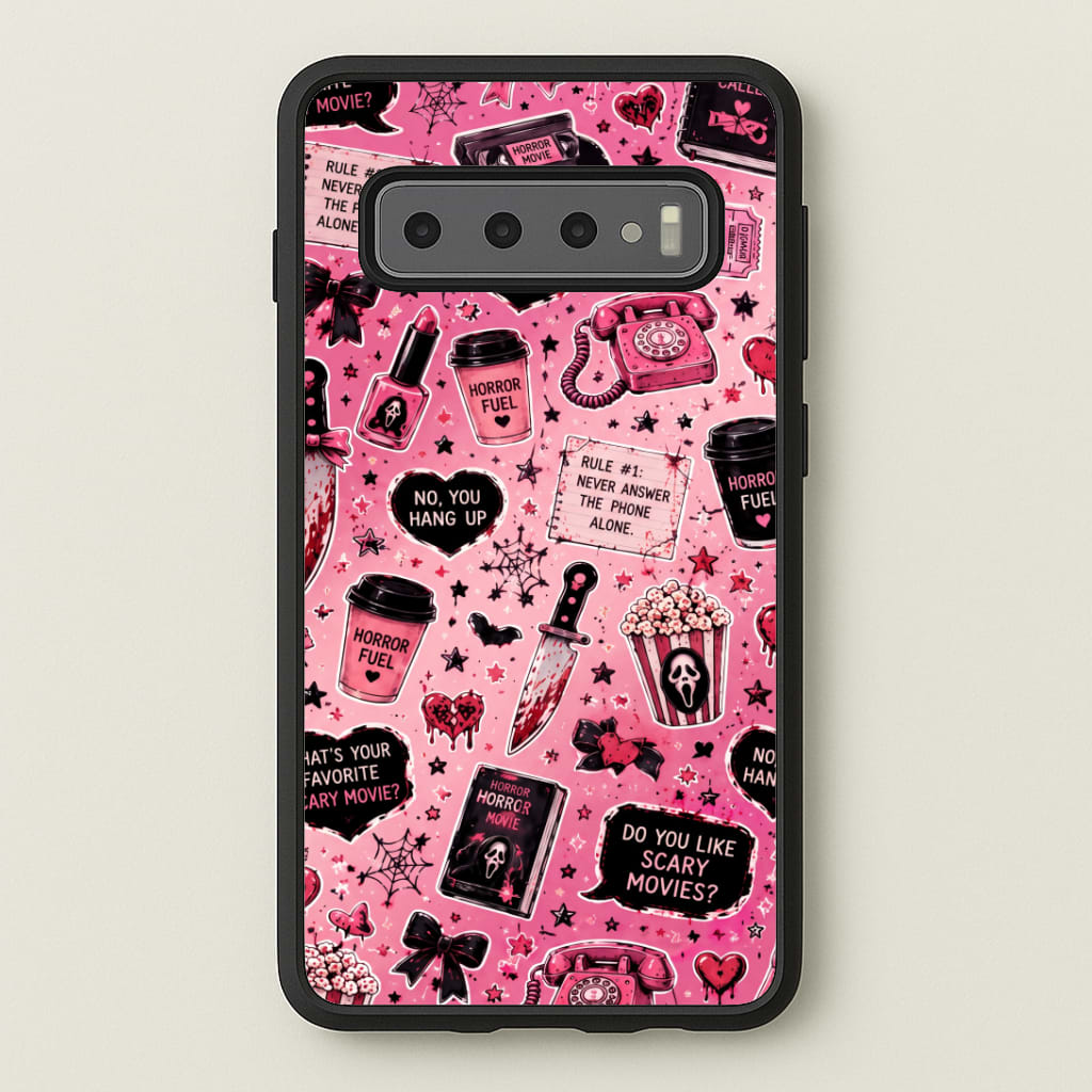 Horror Movie Pink Pattern Phone Case