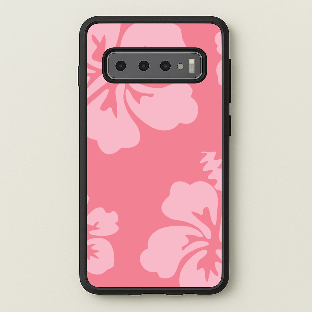 Pink Hawaiian Flowers Pattern Phone Case