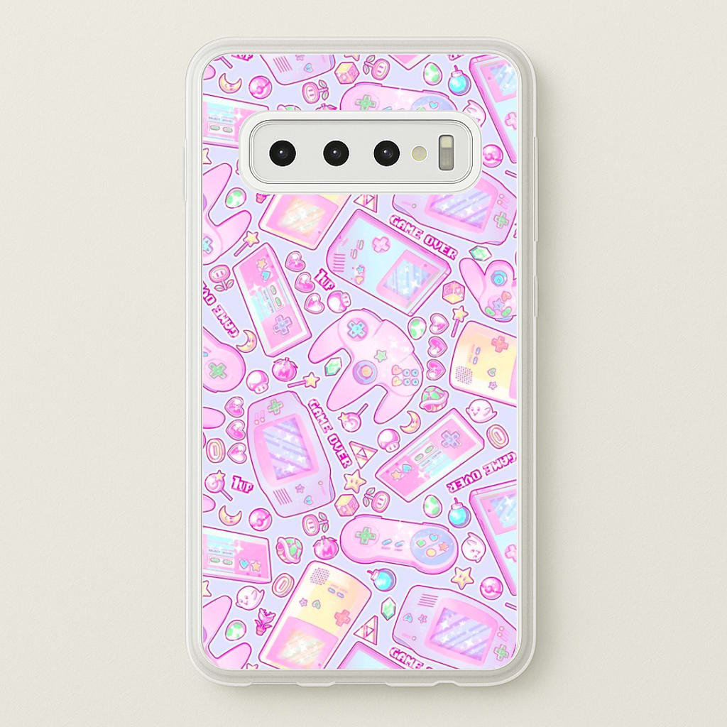 Power Up, Gaming Pattern Phone Case