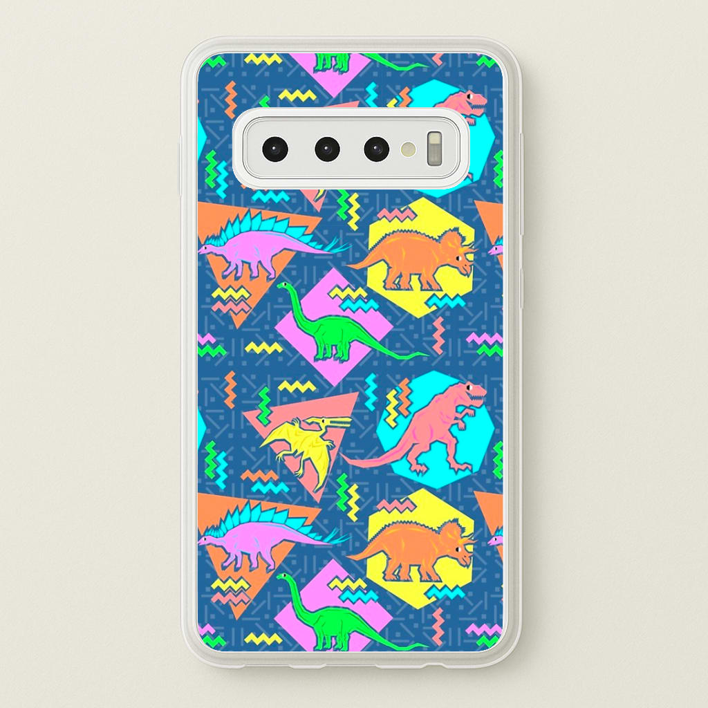 Nineties Dinosaurs Pattern Phone Case