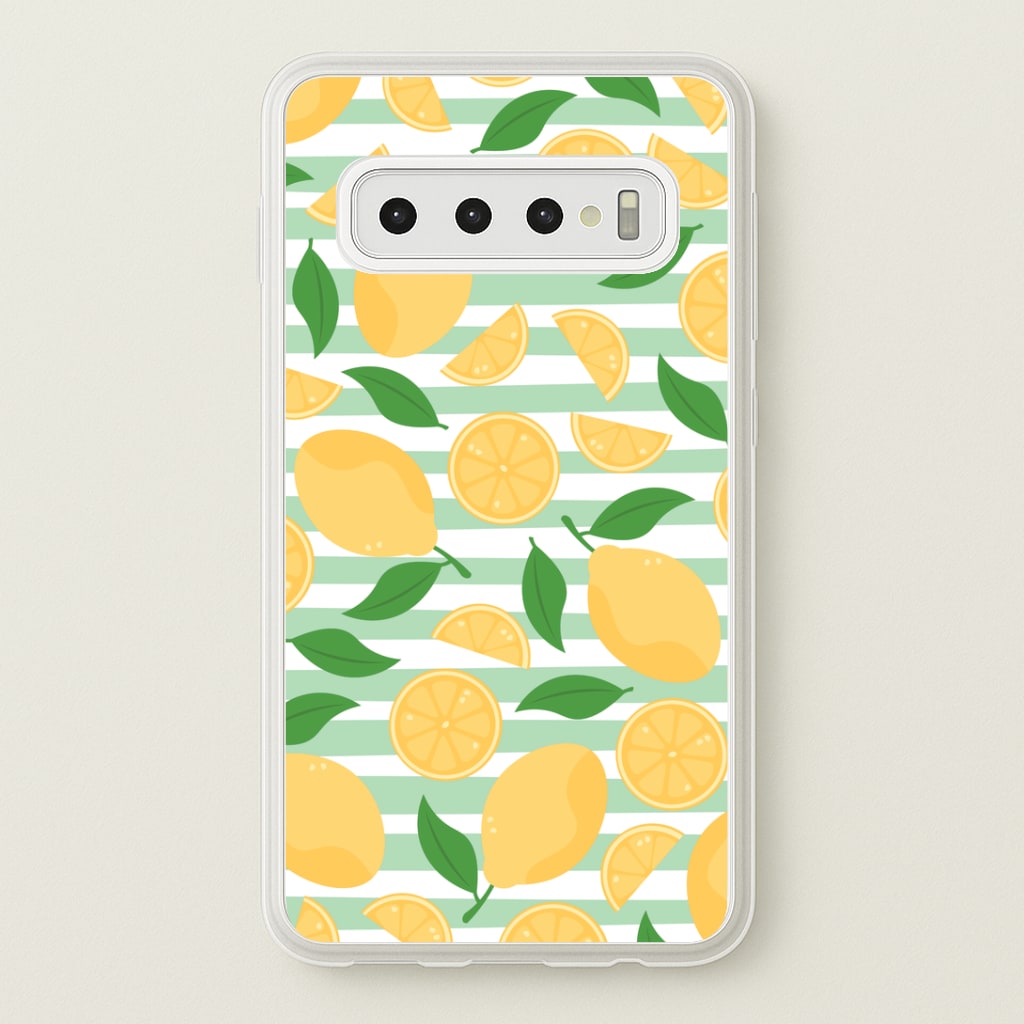 Lemons Pattern - Summer Phone Case