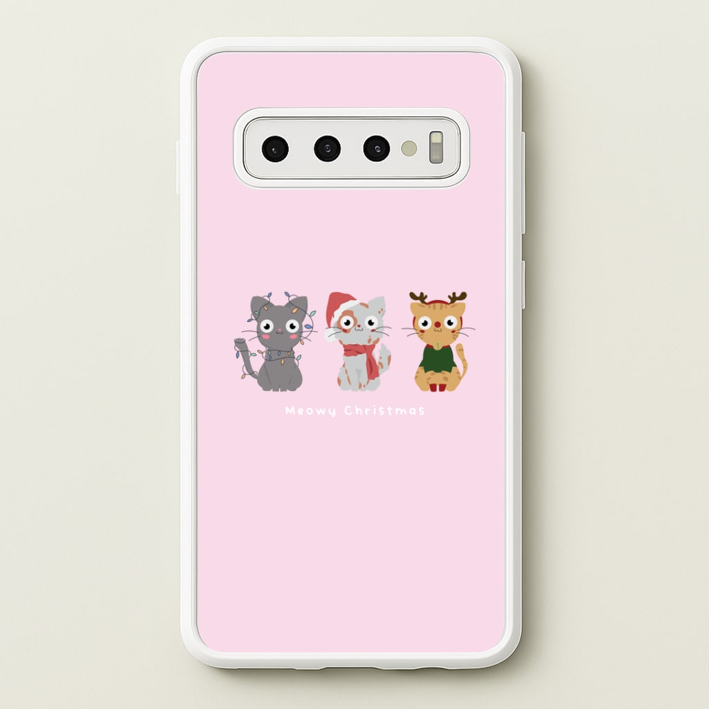 Meowy Christmas Phone Case