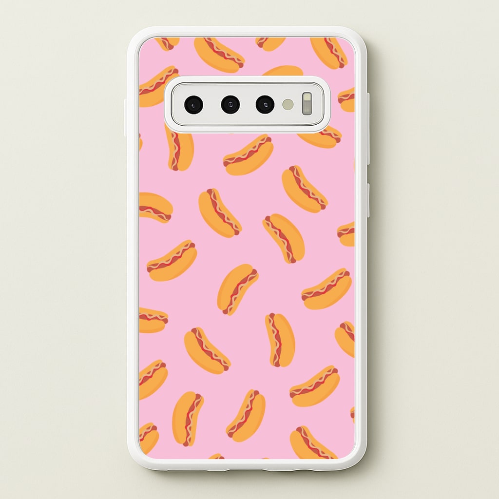 Hot Dogs - Fast Food Patterns Phone Case