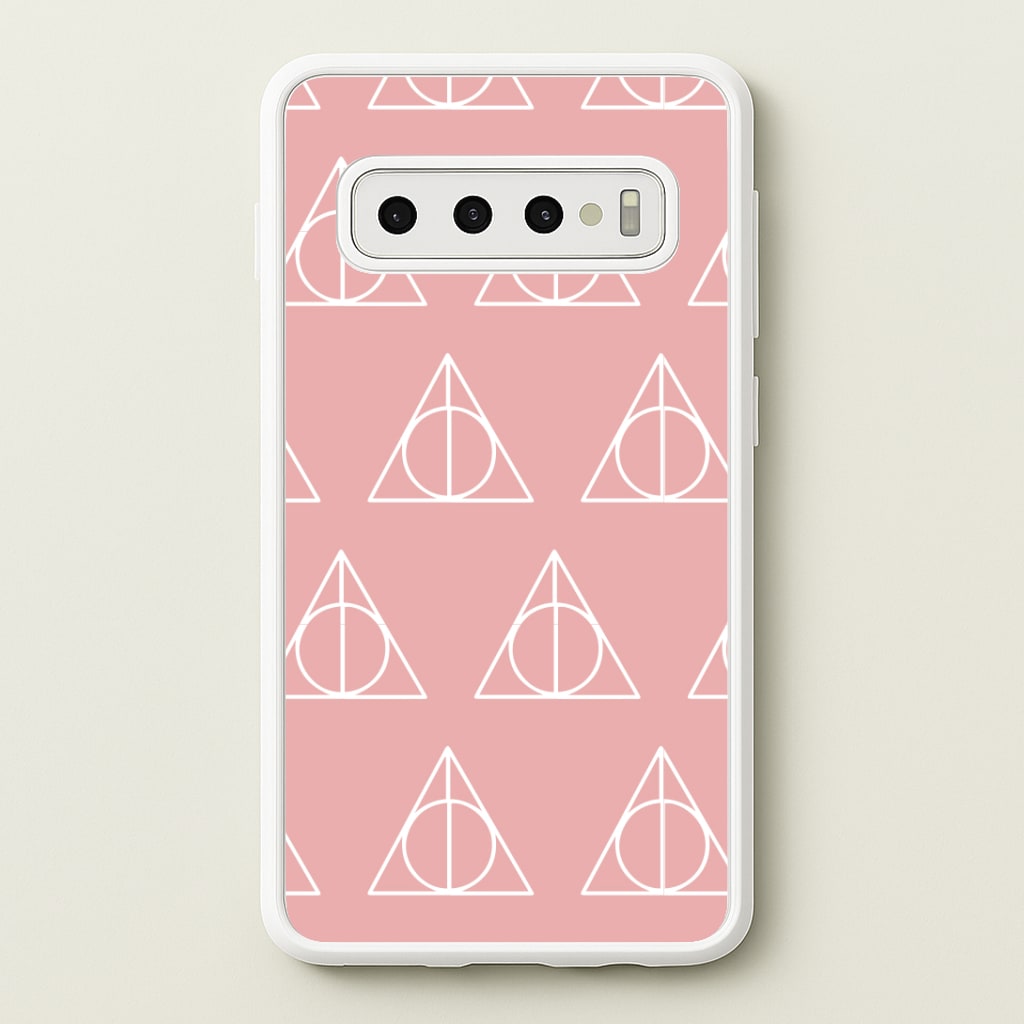 The Deathly Hallows Symbol Pattern Phone Case
