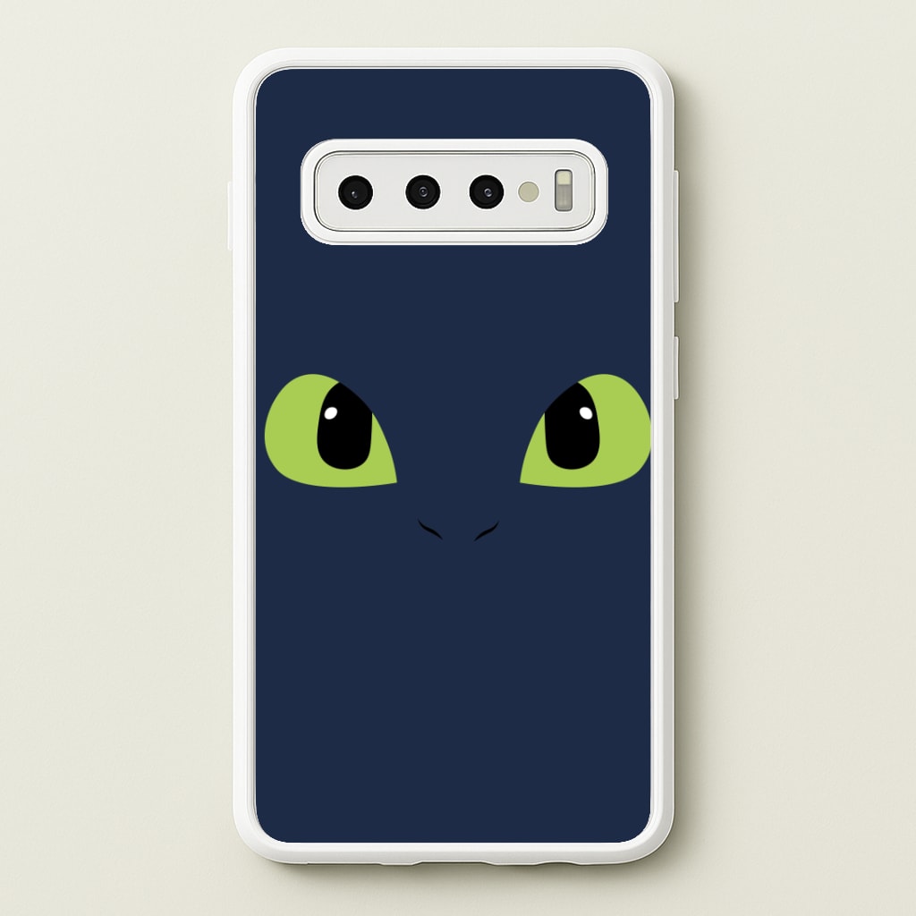 Black Fury Dragon Face Phone Case