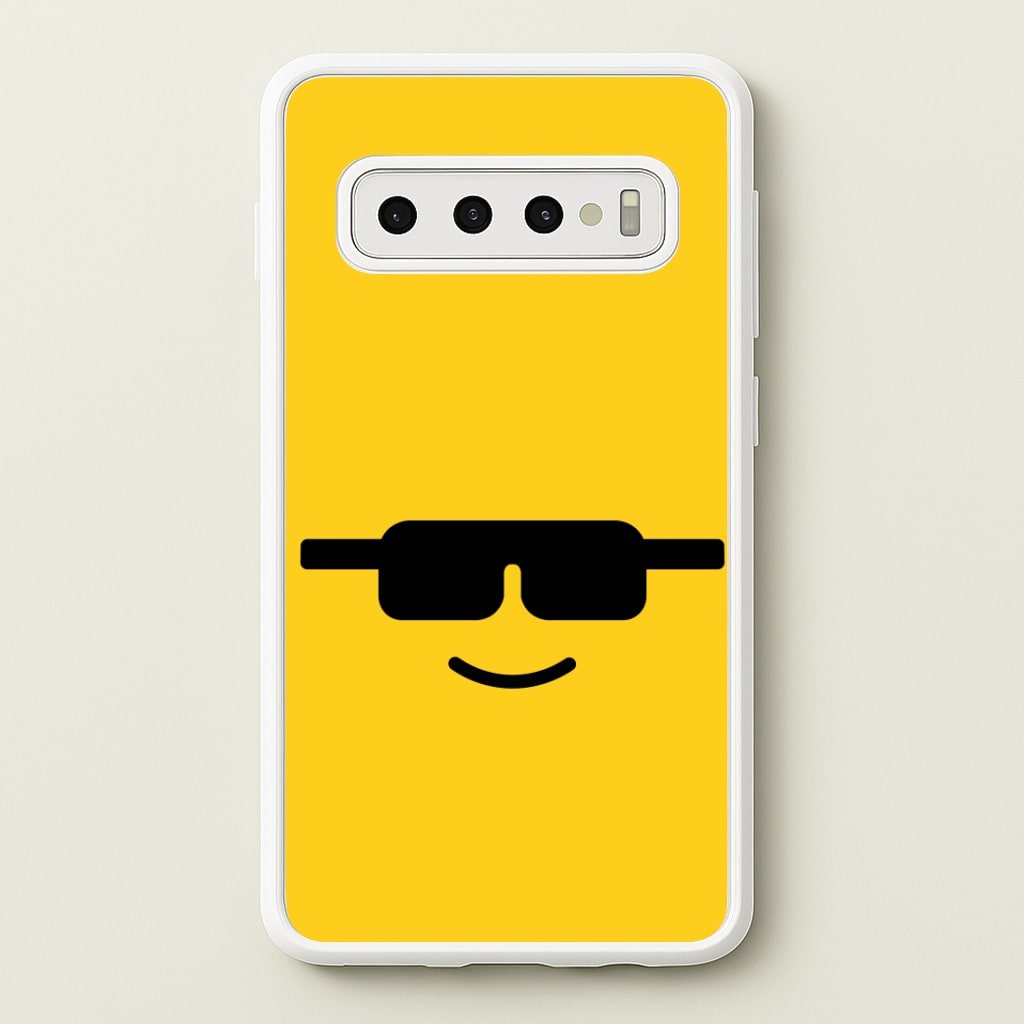 Brick Face Sunglasses Phone Case