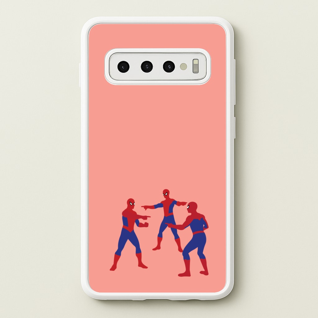 Spider Hero Pointing Meme Phone Case