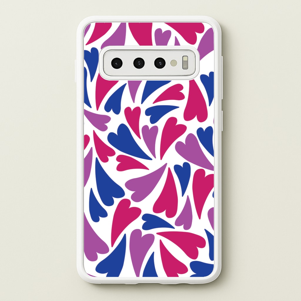 Bisexual Hearts - Pride Phone Case