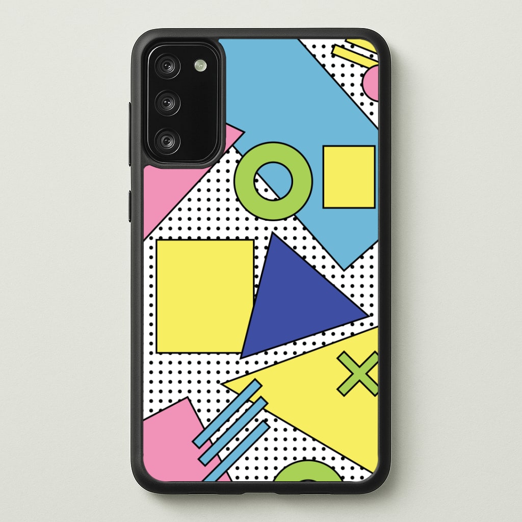 Geometric Abstract Shapes Pattern Phone Case - Galaxy S20FE / Standard