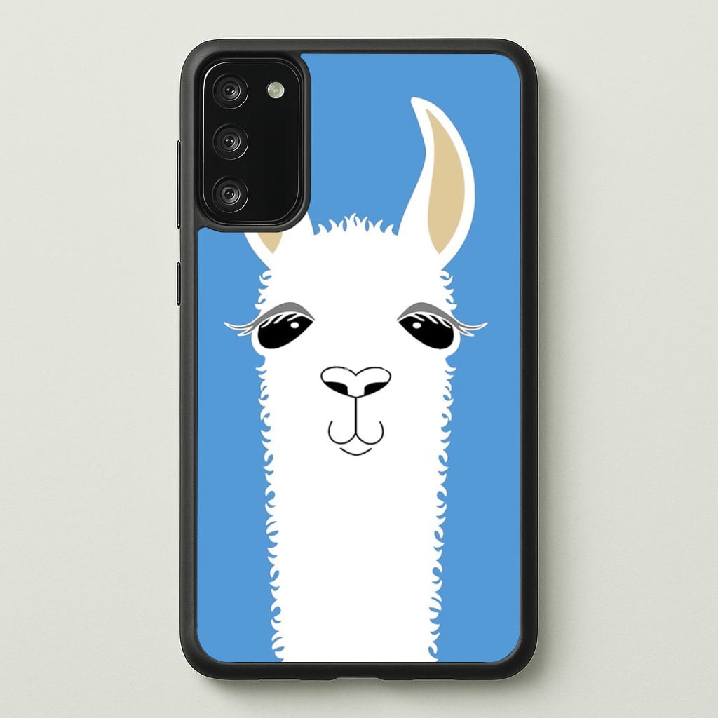 Llama Portrait Phone Case - Galaxy S20FE / Standard