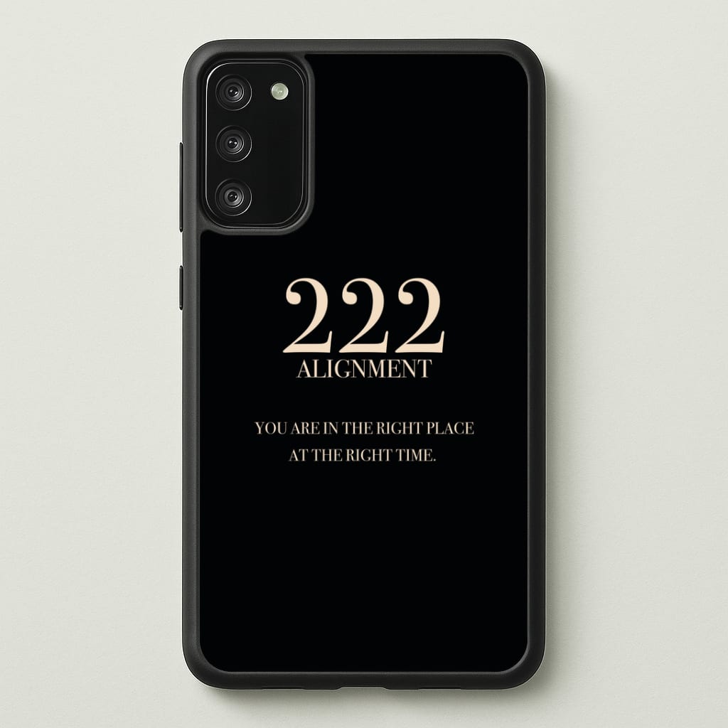222 - Angel Numbers Phone Case - Galaxy S20FE / Standard