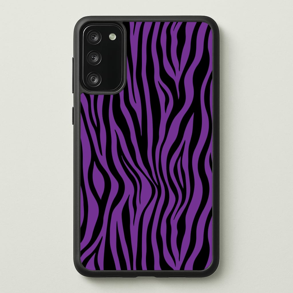Purple Zebra - Animal Patterns Phone Case - Galaxy S20FE / Standard