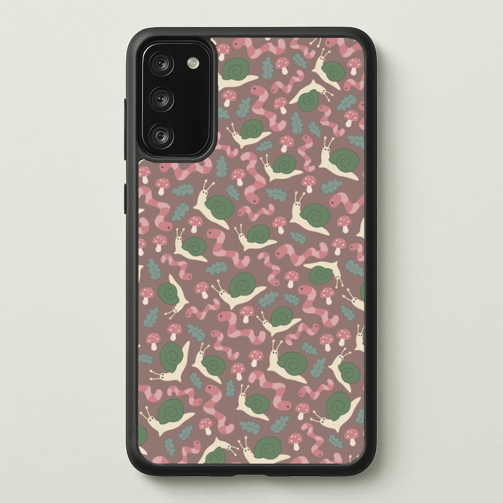 Snails - Animal Patterns Phone Case - Galaxy S20FE / Standard