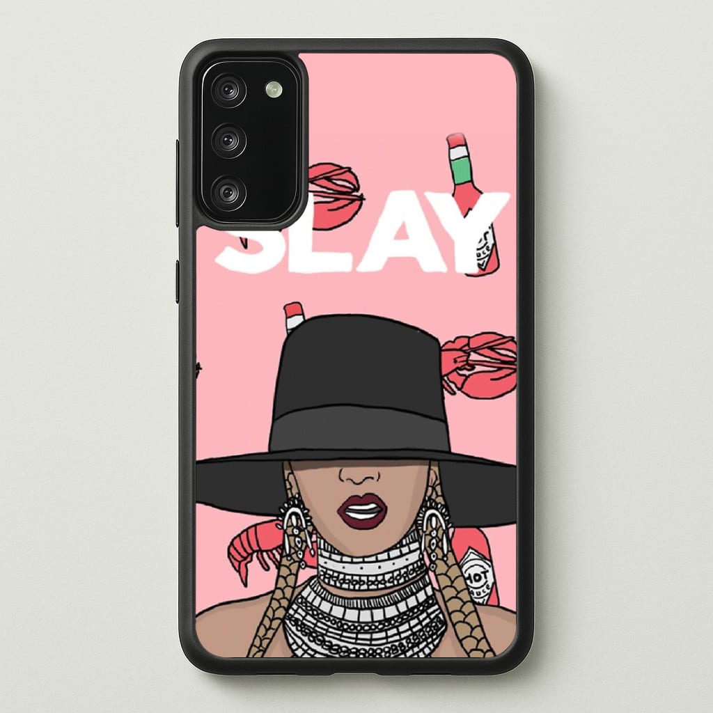 Slay - Queen B Cartoon Phone Case - Galaxy S20FE / Standard