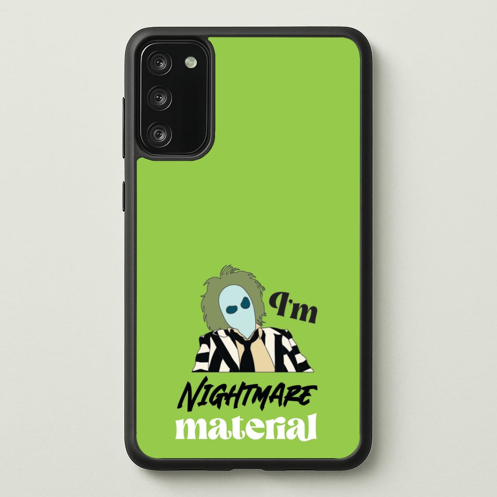 I'm Nightmare Material Phone Case - Galaxy S20FE / Standard
