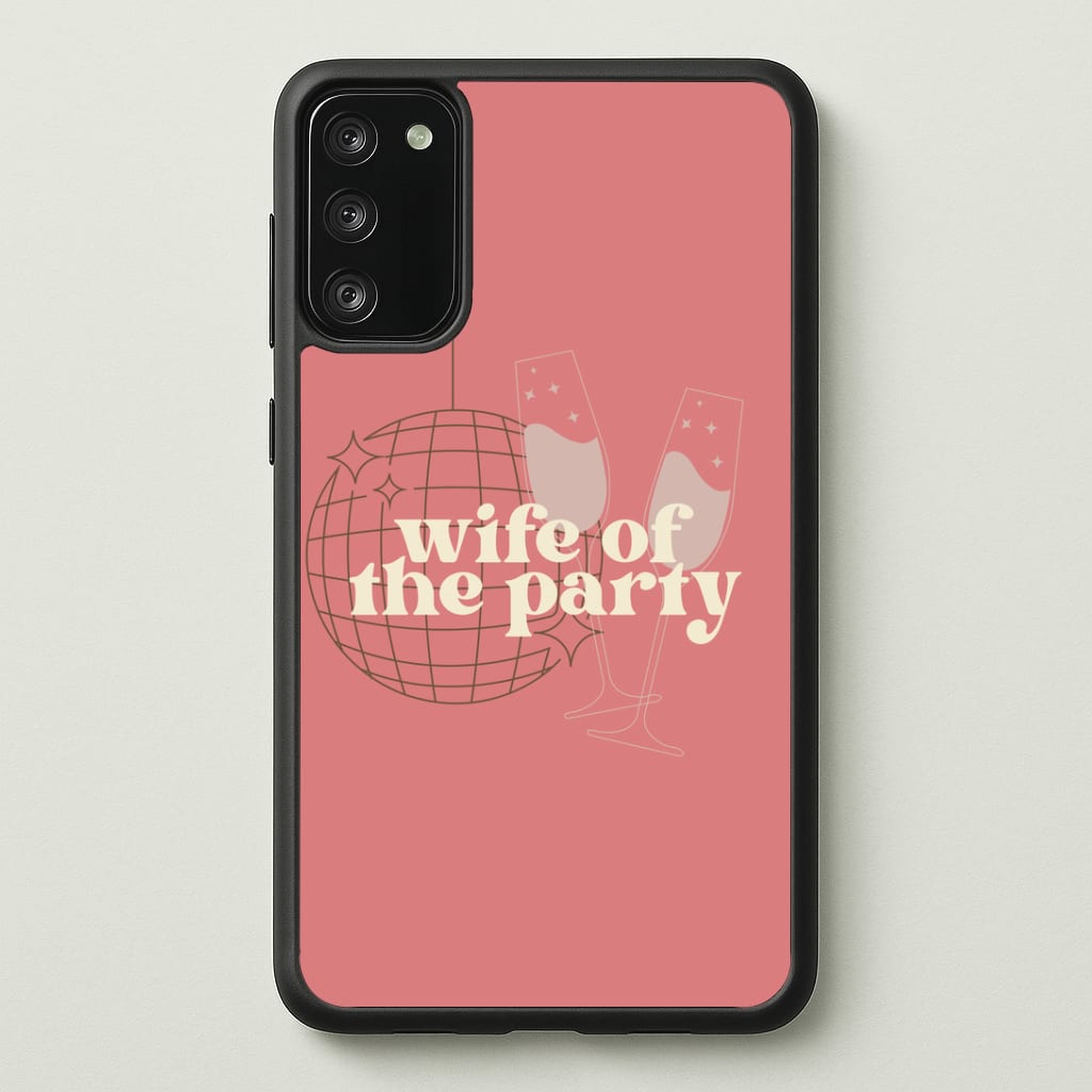 Wife Of The Party - Bridal Phone Case - Galaxy S20FE / Standard