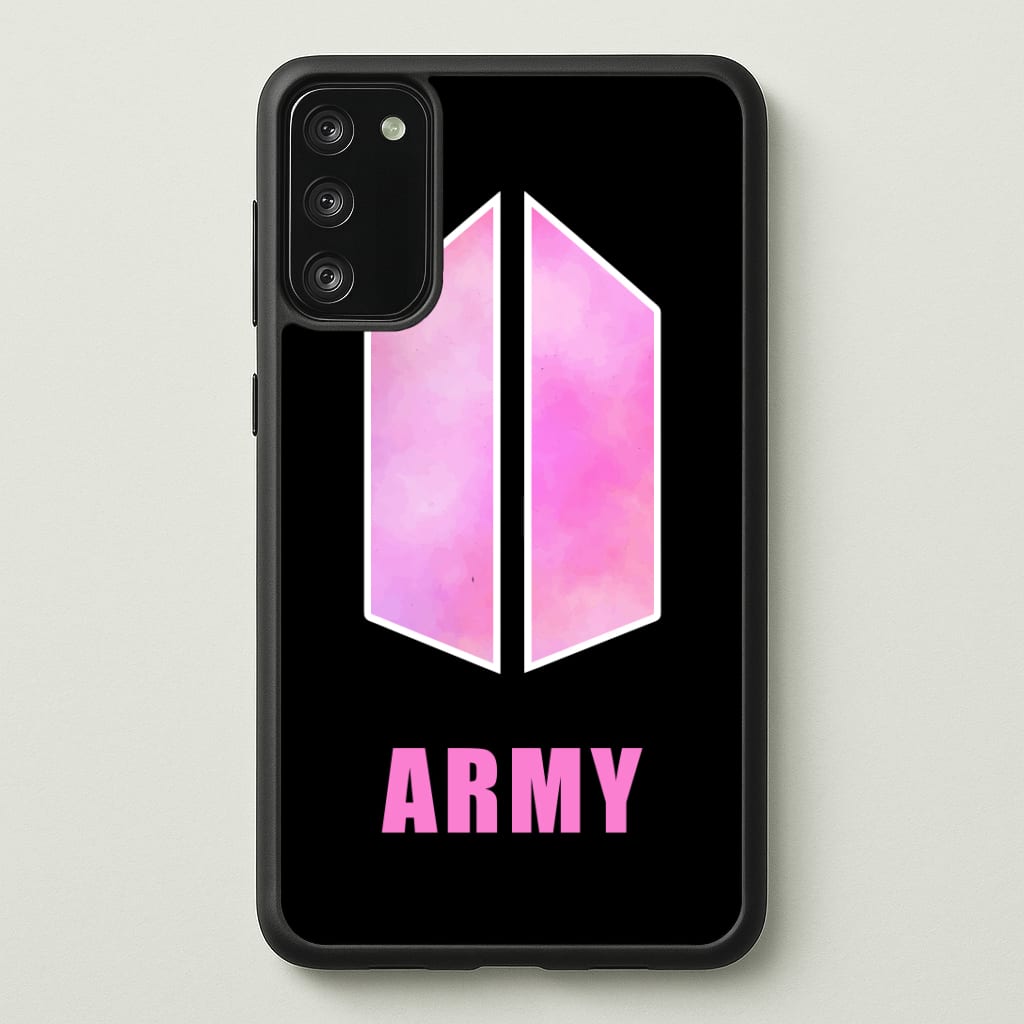 BTS Army Pink - K Pop Phone Case - Galaxy S20FE / Standard