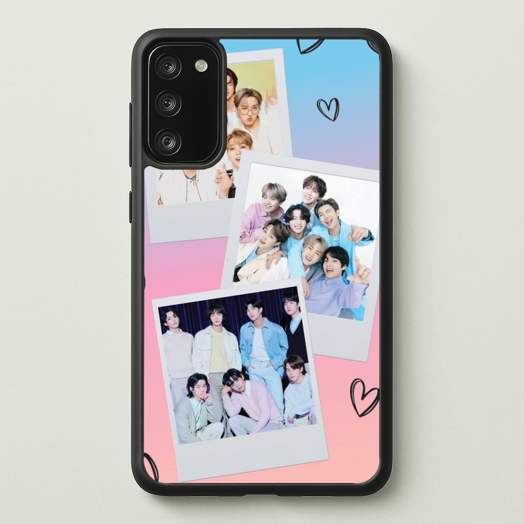 K-Pop Band Polaroid Collage Phone Case - Galaxy S20FE / Standard
