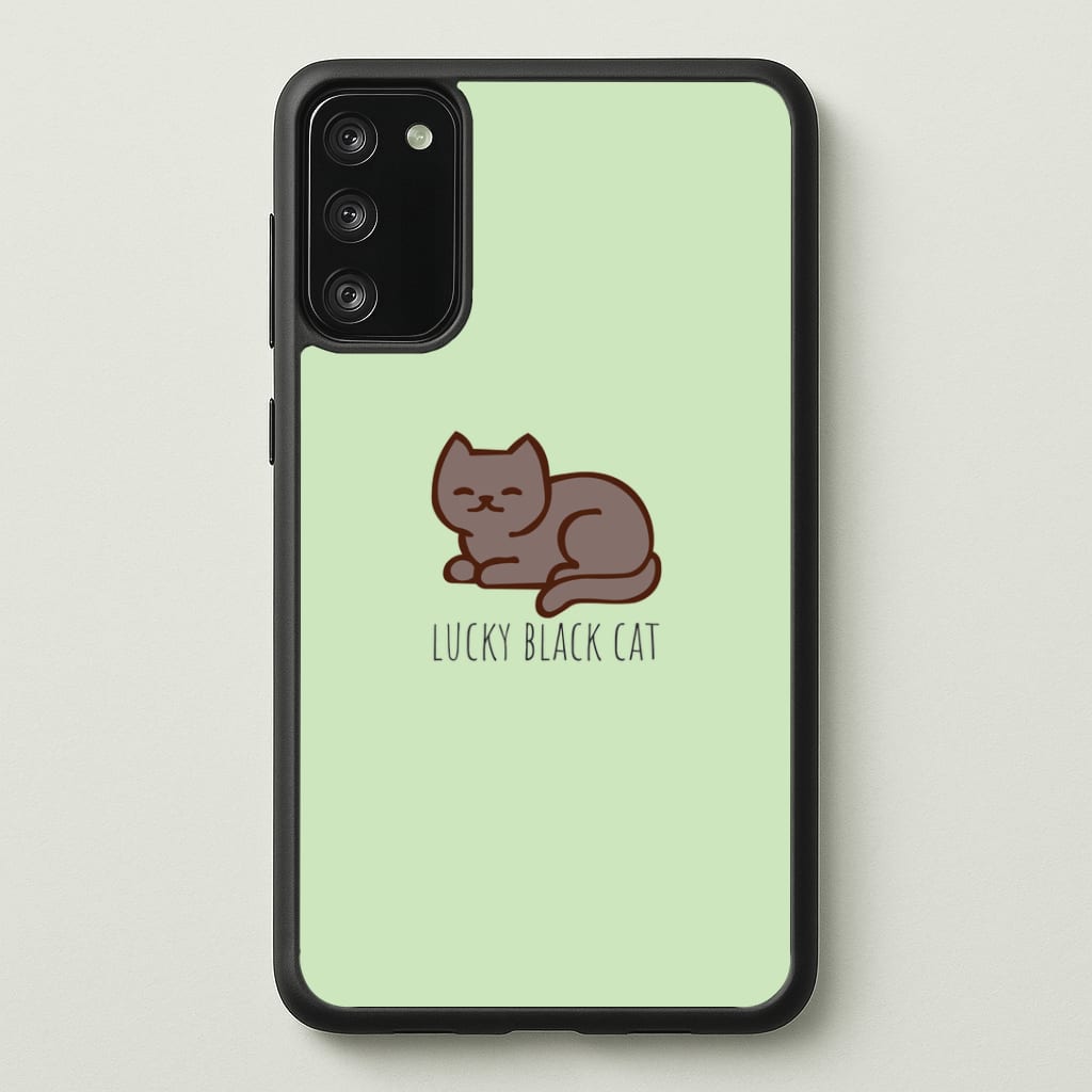 Lucky Black Cat - Cats Phone Case - Galaxy S20FE / Standard