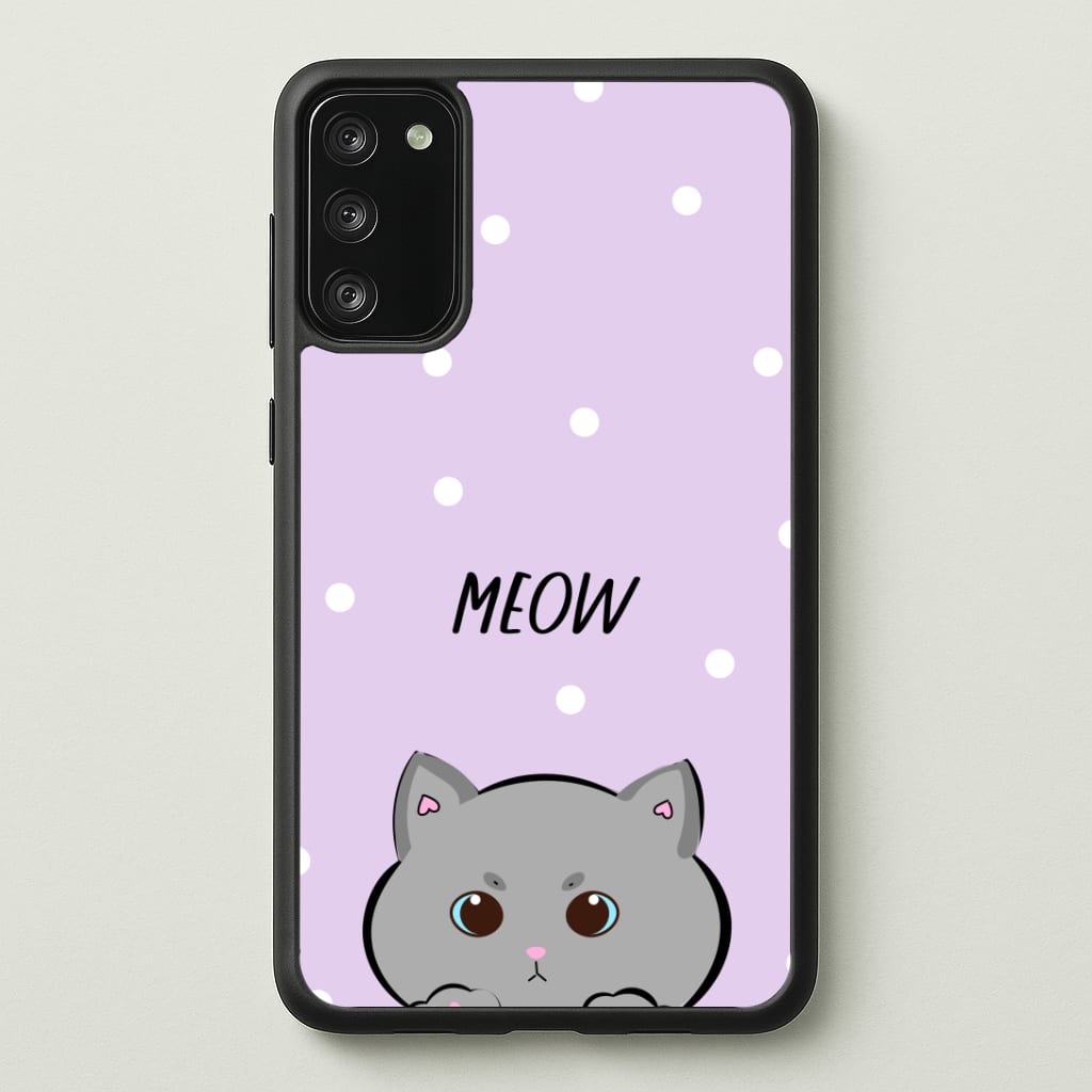 Grey Kitty - Cats Phone Case - Galaxy S20FE / Standard