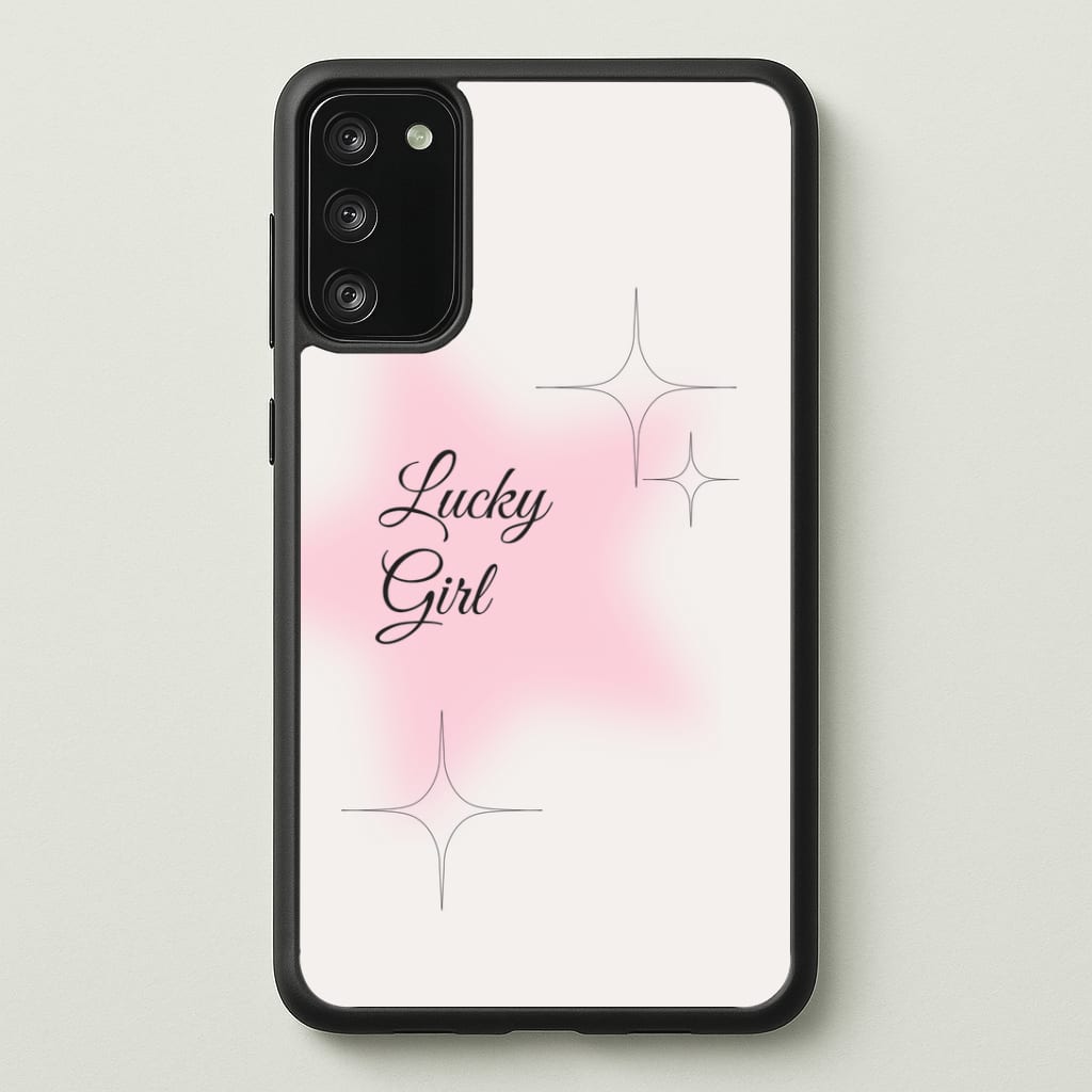 Lucky Girl - Clean Girl Aesthetic Phone Case - Galaxy S20FE / Standard