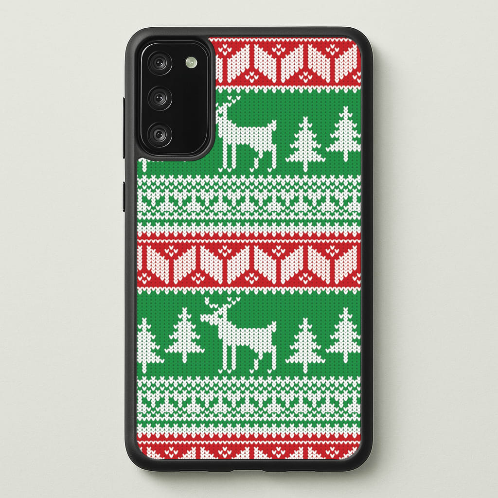 Christmas Jumper Pattern Christmas Phone Case - Galaxy S20FE / Standard