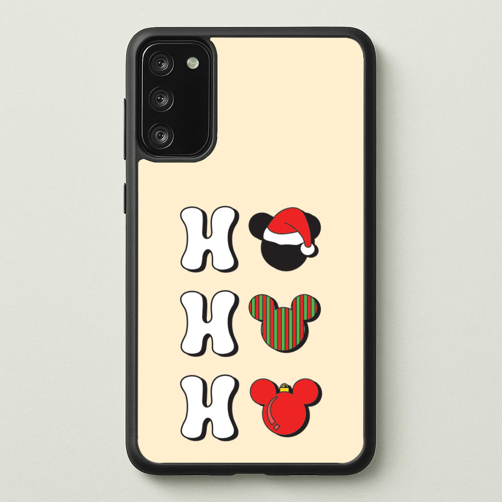 Ho Ho Ho Mickey Phone Case - Galaxy S20FE / Standard