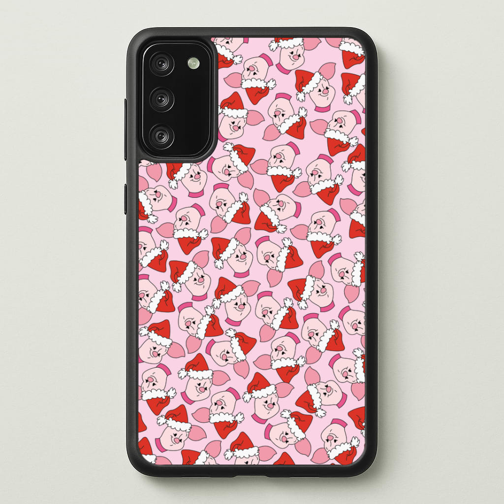 Pig Pattern Christmas Phone Case - Galaxy S20FE / Standard