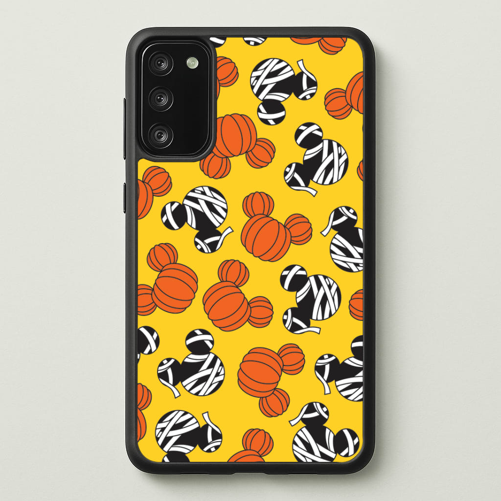 Pumpkin And Mummy Mouse Pattern Phone Case - Galaxy S20FE / Standard