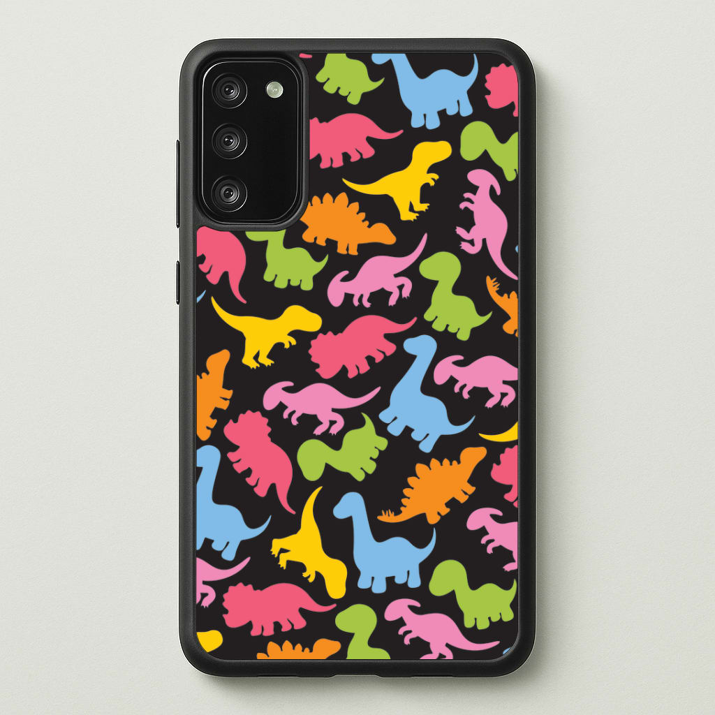 Dinosaurs Collage - Dinosaurs Phone Case - Galaxy S20FE / Standard