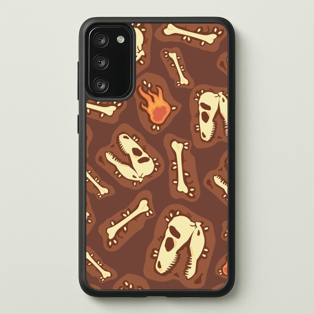 Bones And Skulls - Dinosaurs Phone Case - Galaxy S20FE / Standard