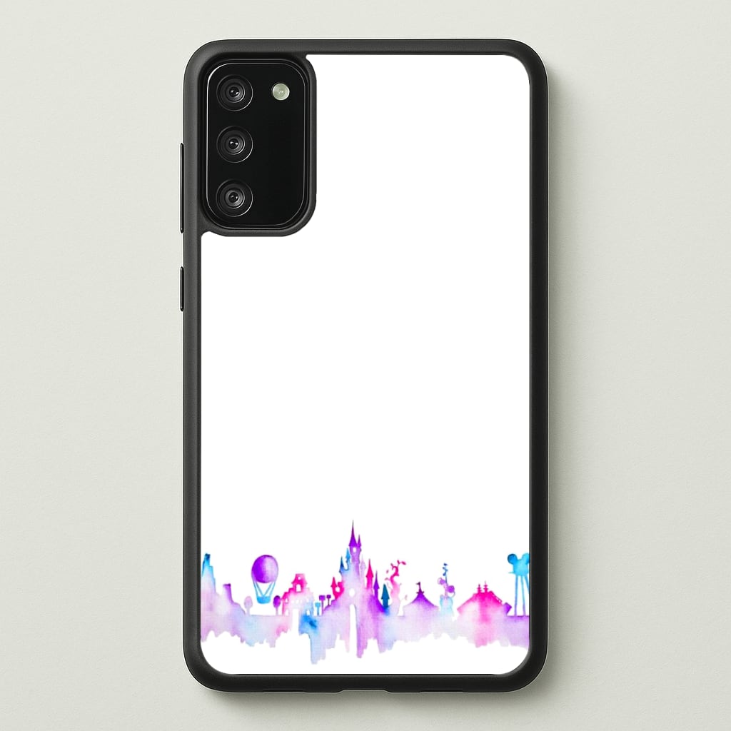 Watercolour Fairytaleland Paris Phone Case - Galaxy S20FE / Standard