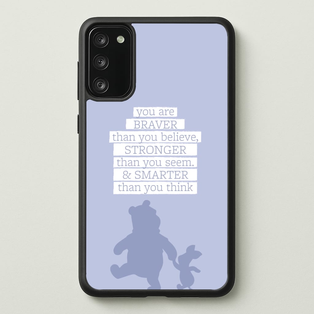 Braver, Stronger, Smarter Phone Case - Galaxy S20FE / Standard
