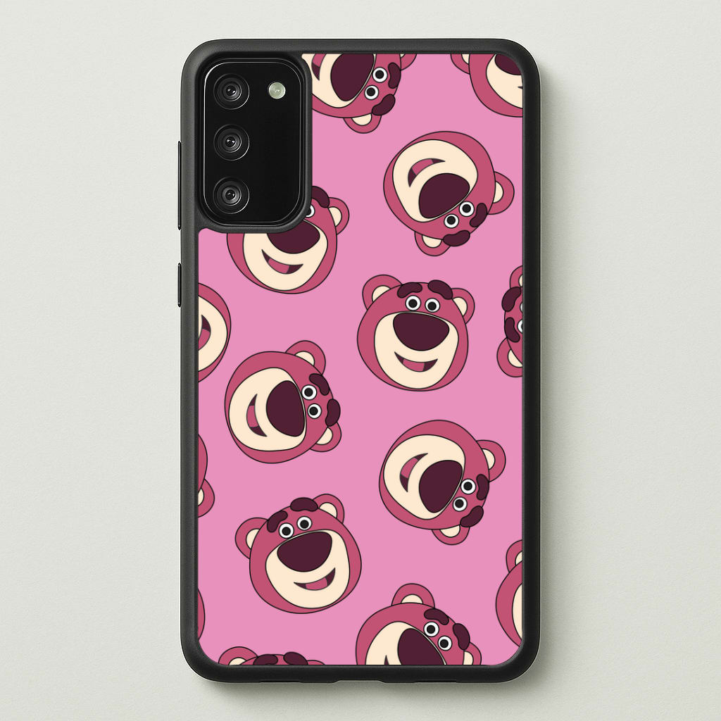 Cherry Bear Pattern Phone Case - Galaxy S20FE / Standard